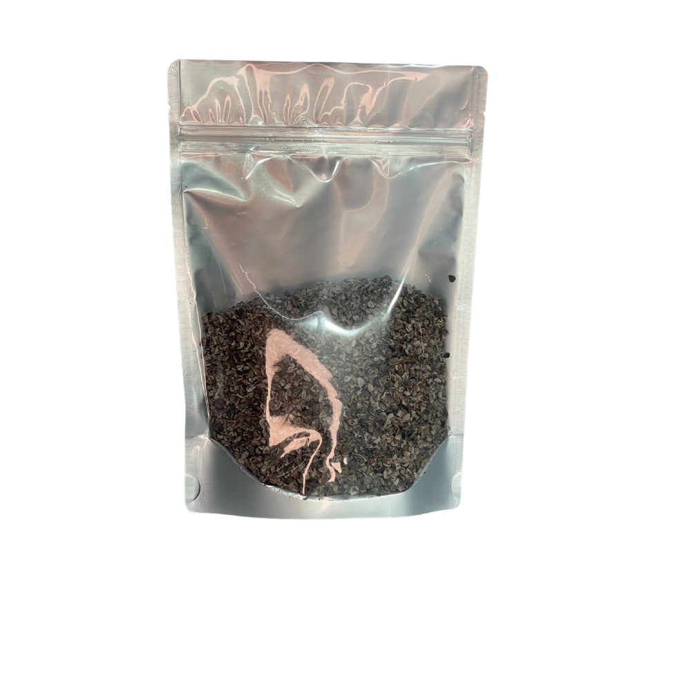 Silver bag, Kakao Nibs (250 g)
