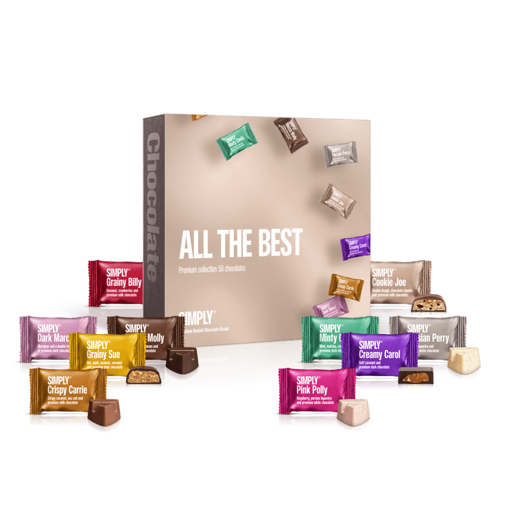 Chokolade Gaveæske 500g - All The Best