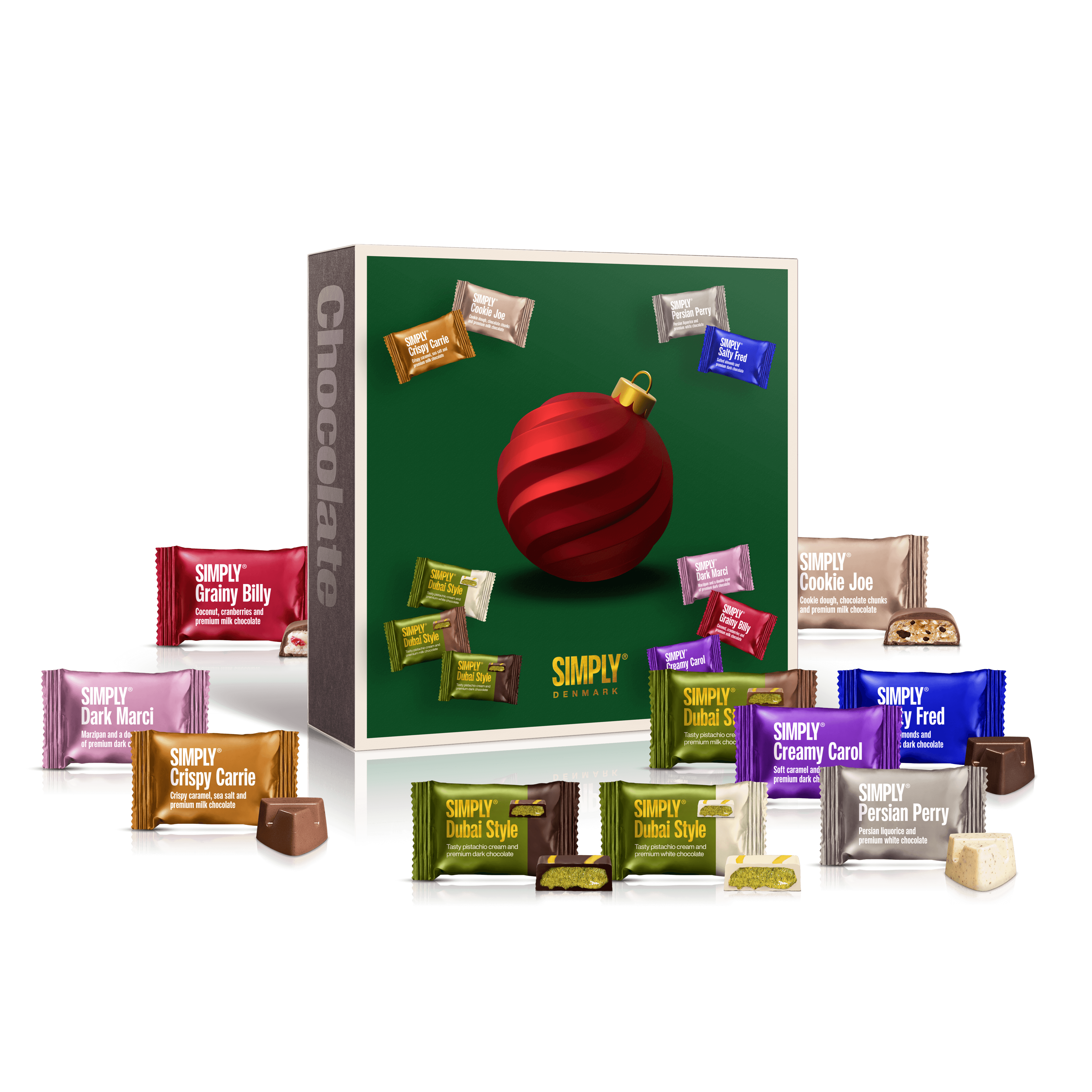 Geschenkbox, Premium Gaveæske (500g)