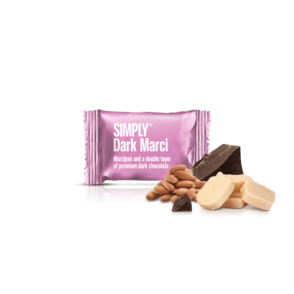 Schokolade Bite Mix Box 75 Stück - Simply® Grainy Sue/Creamy Carol/Dark Marci