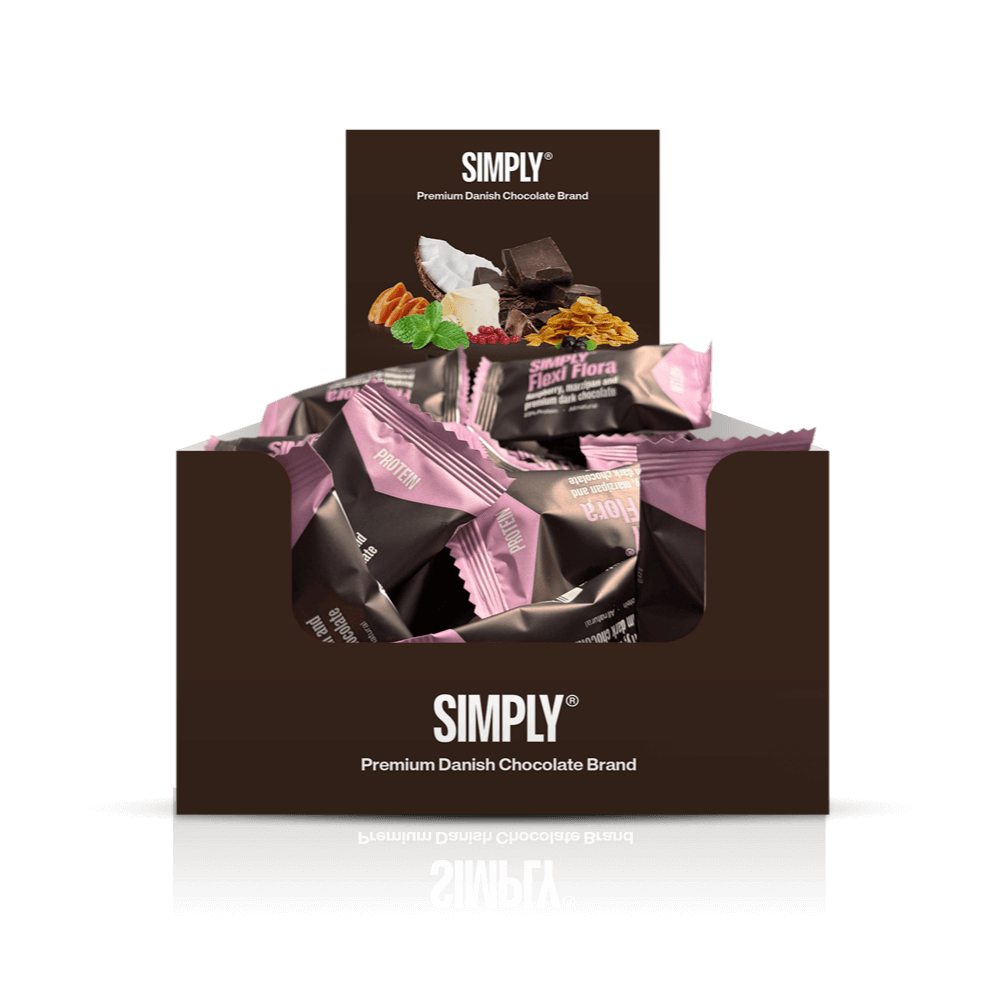 Schokoladen-Protein-Bites Box 75 Stk – Simply® Flexi Flora