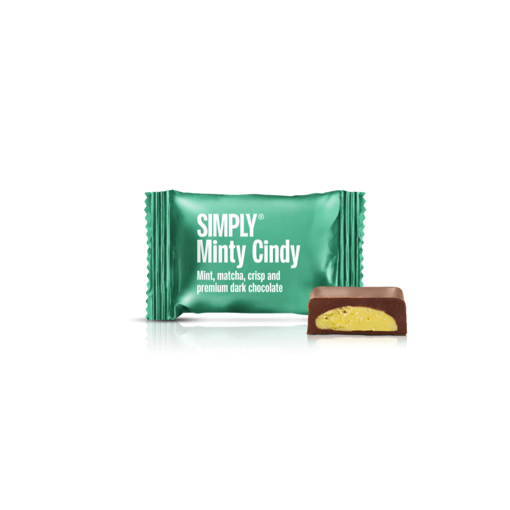 Schoko-Bites, Karton mit 75 stk – Simply® Minty Cindy