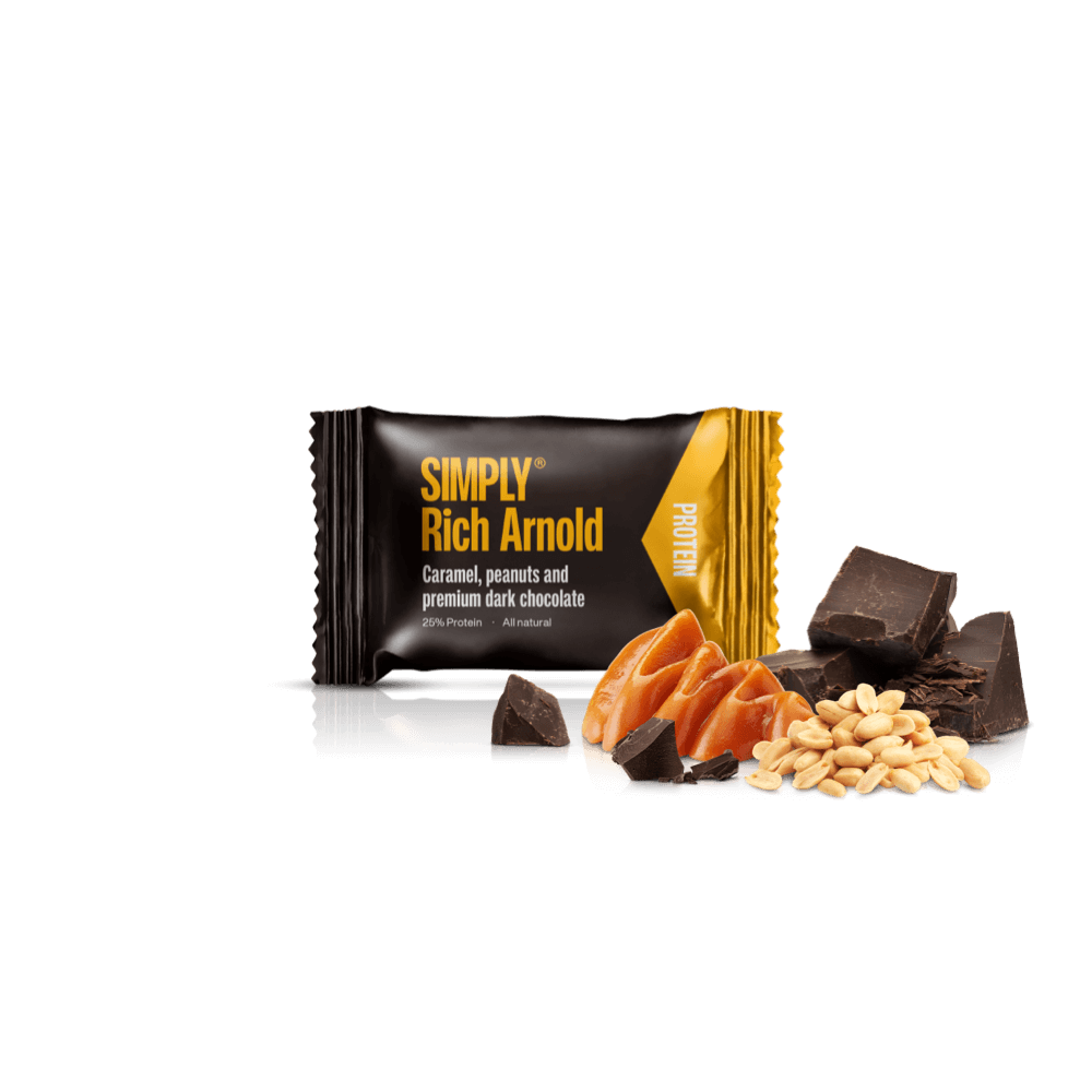 Schokoladen-Protein Bites Box 75 stk - Simply® Rich Arnold