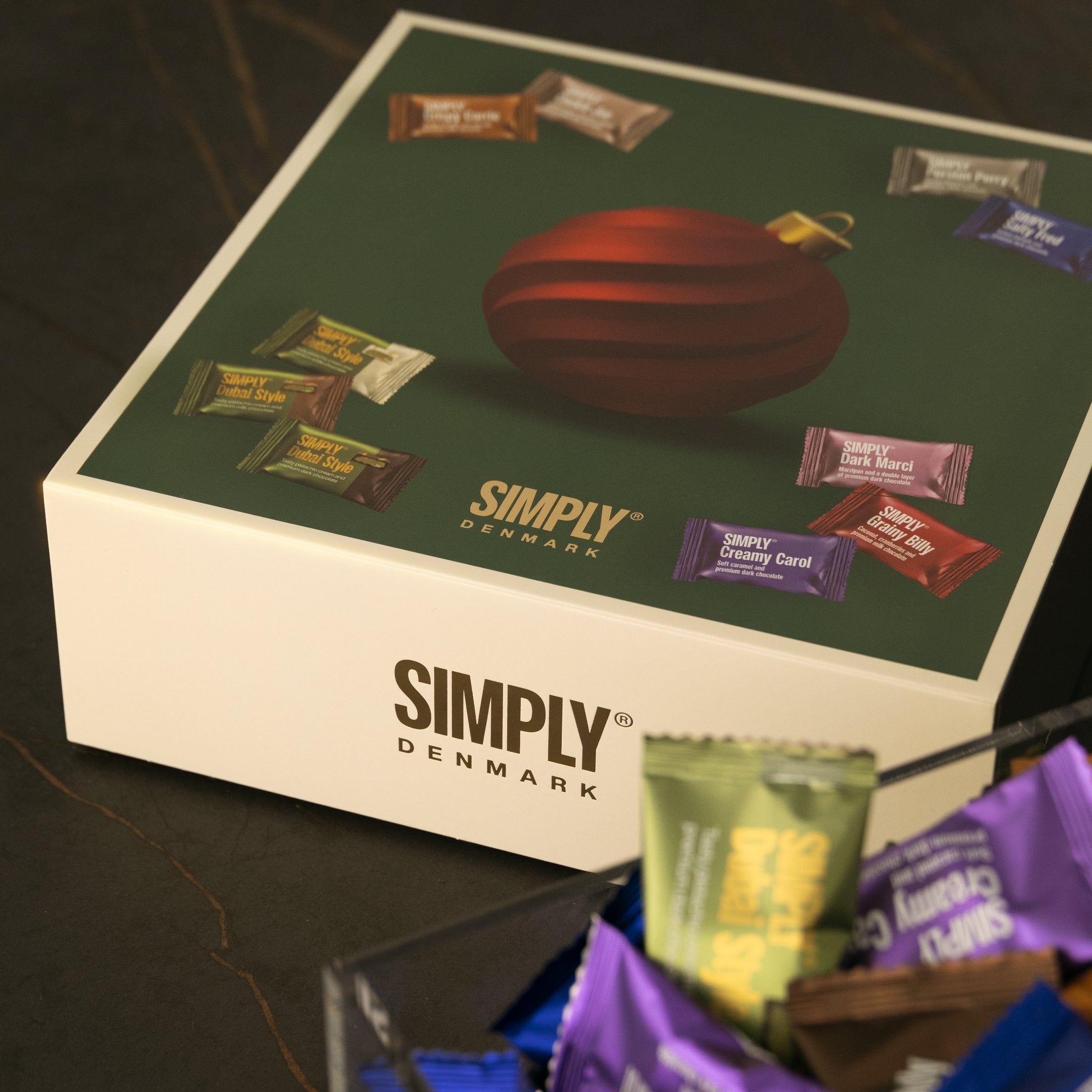 Geschenkbox, Premium Gaveæske (500g)