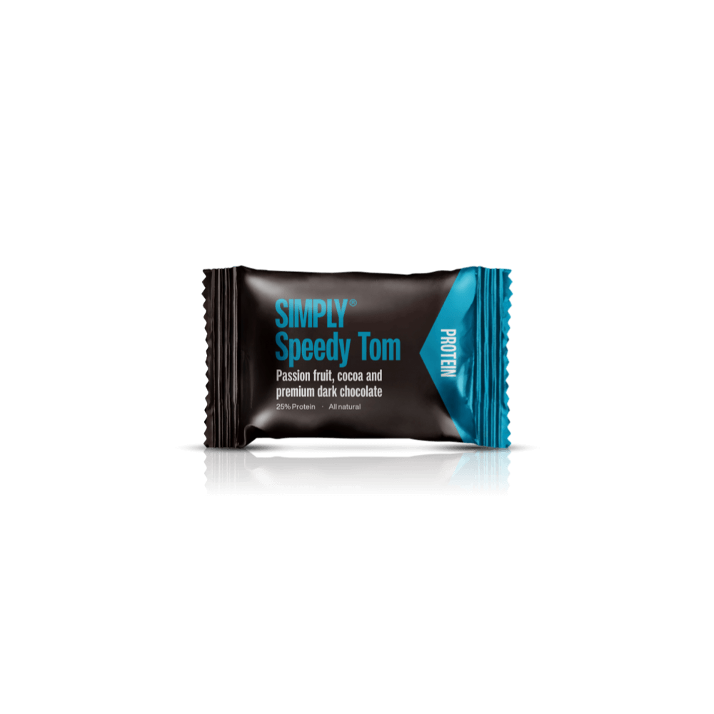 Schokoladen-Protein Bites Box 75 stk - Simply® Speedy Tom
