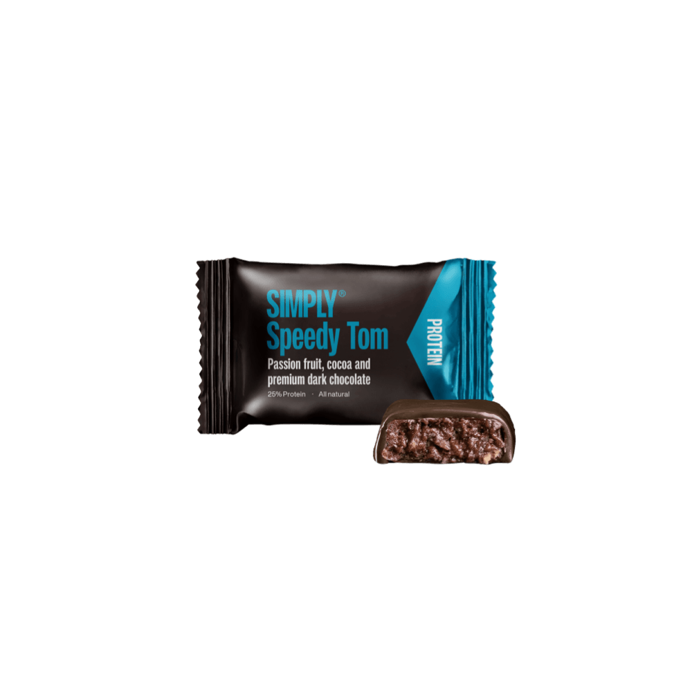 Schokoladen-Protein Bites Box 75 stk - Simply® Speedy Tom