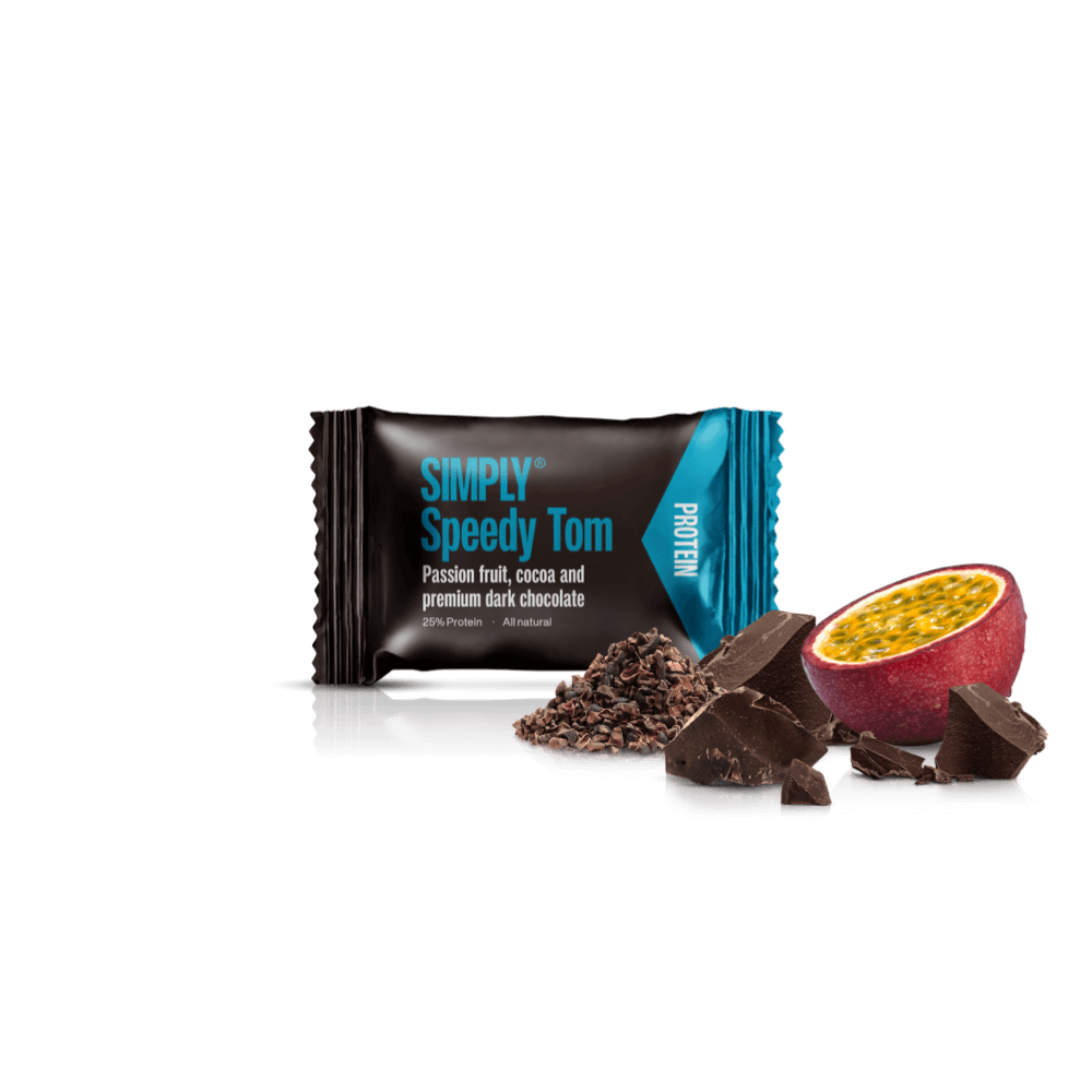 Schokoladen-Protein Bites Box 75 stk - Simply® Speedy Tom