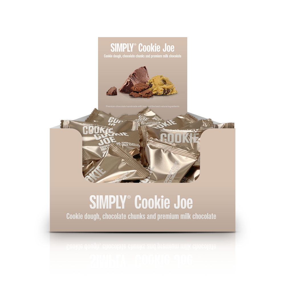 Schoko-Bites, Karton mit 75 stk - Simply® Cookie Joe 