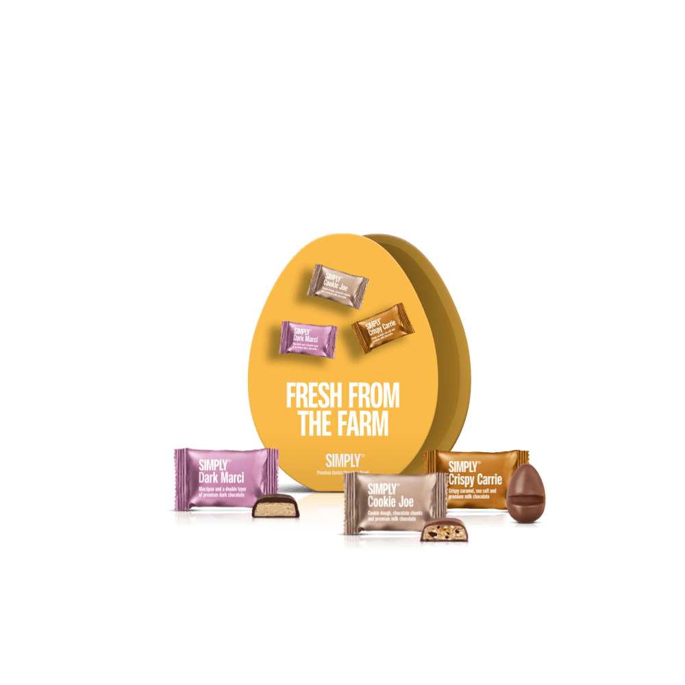 Påskeæg Chokolade Box, Fresh from the farm (100 g)