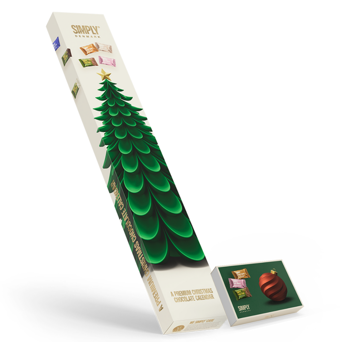 Schokoladen-Adventskalender 2026 – 30 Türchen – Simply Chocolate, 300 g