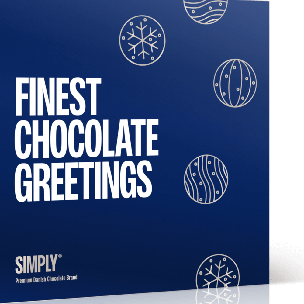 Schokoladen-Geschenkbox, 80 Stk. – Finest Chocolate Greetings