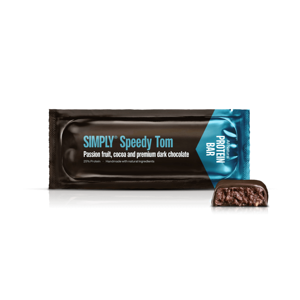 Simply® Speedy Tom Proteinbar | Acai, kakao, passionsfrugt og premium mørk chokolade - Protein bars - Simply®